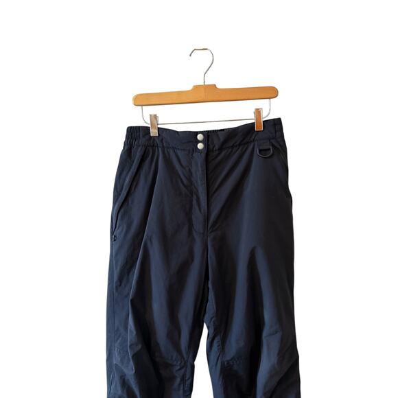 LL Bean Women’s Insulated Ski Snow Pants Black MP - Picture 2 of 4